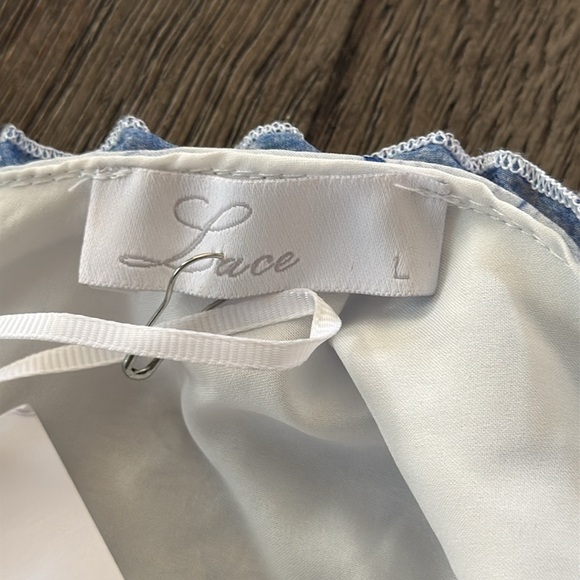 LACE THE LABEL Open Back Ruffle Tiered Dress - Picture 8 of 11